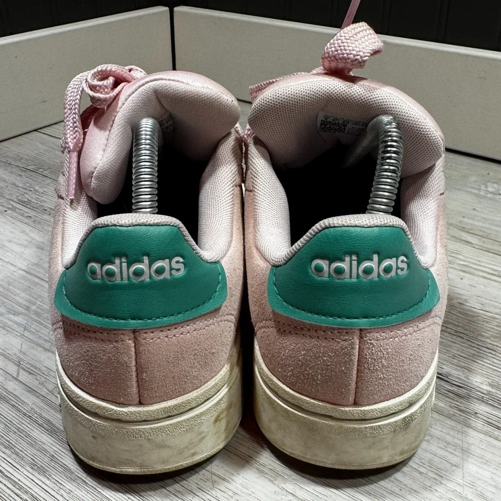 Adidas Grand Court 2.0 Women's 8 Pink Suede